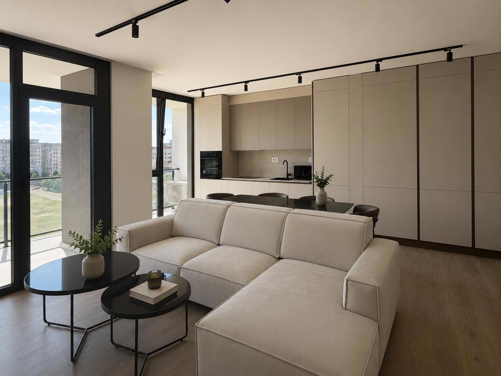 Apartament de inchiriat cu 2 camere, nr. 76 Clădirea B1