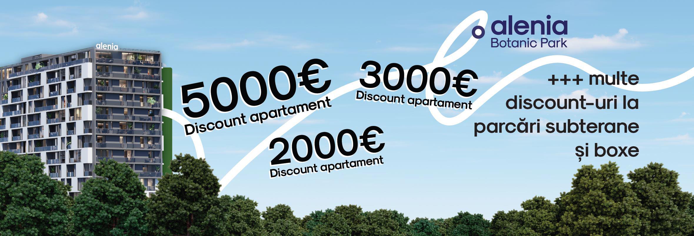 Alenia Botanic Park - apartamente de vanzare Timisoara