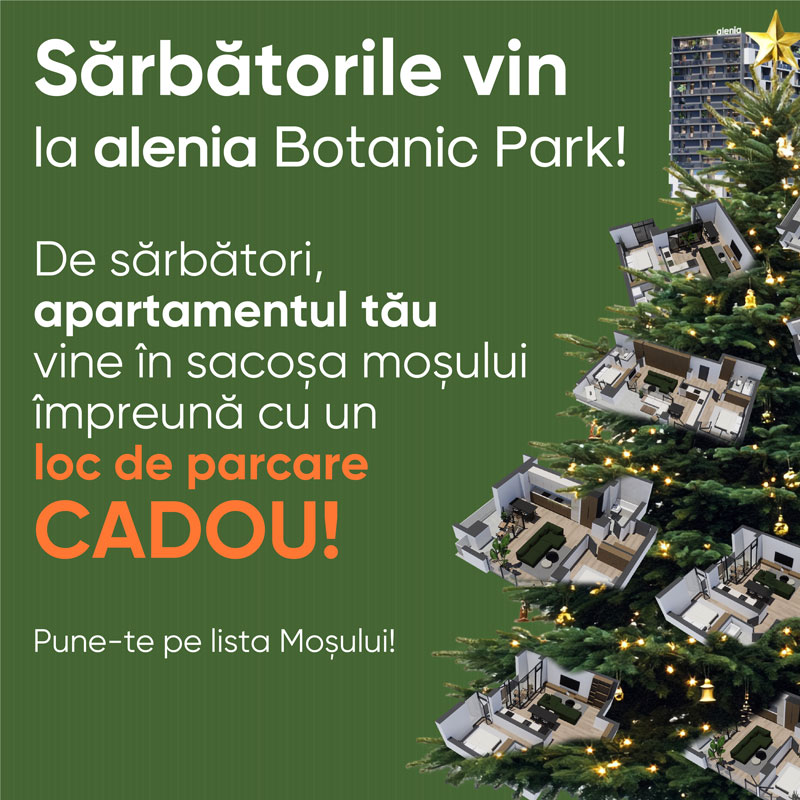 Alenia Botanic Park - apartamente de vanzare Timisoara